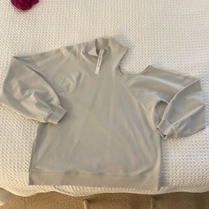 Lulu lemon exposed shoulder top